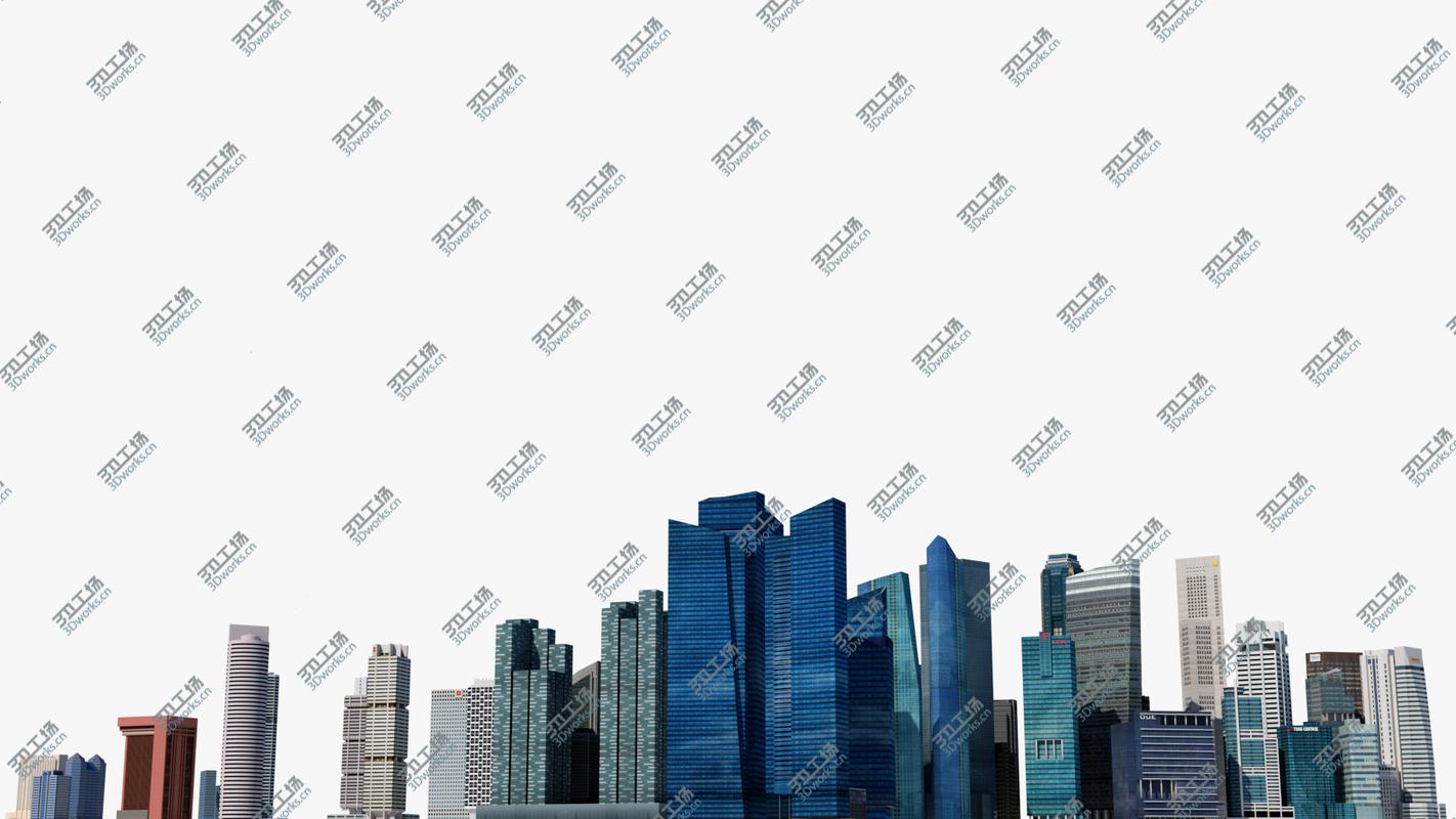 images/goods_img/202104094/3D Singapore Central Skyscrappers/1.jpg